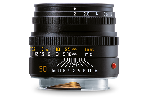 Leica M 50mm f2.0 Summicron Lens, black (E39)