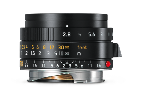 Leica Elmarit-M 28mm f2.8 ASPH (black) Lens - Photocreative (905) 629-0100