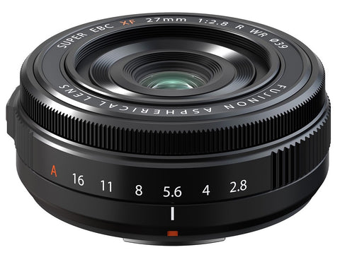 Fujifilm Fuji Fujinon XF 27mm f2.8 R WR lens